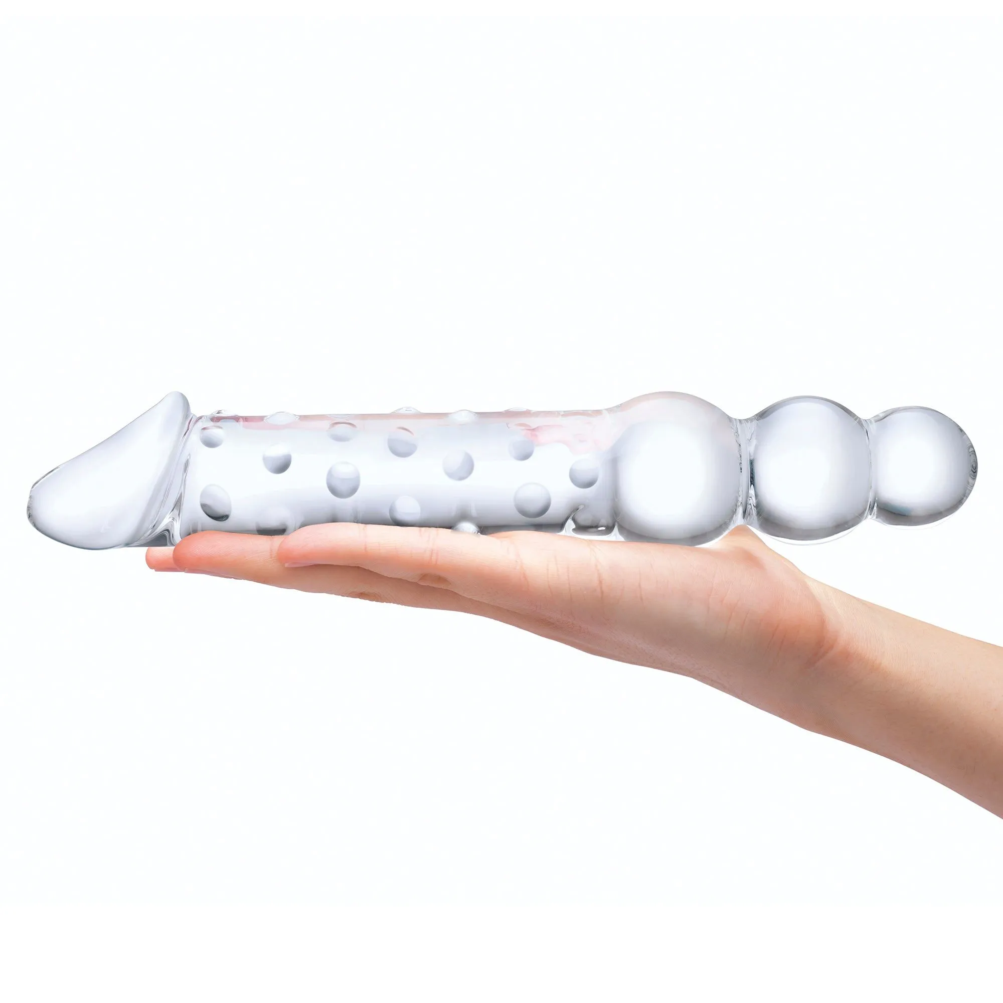 12" Double Ended Dildo with Beads