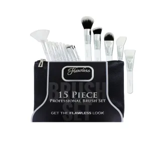 15 Piece Full Face Professional Brush Set