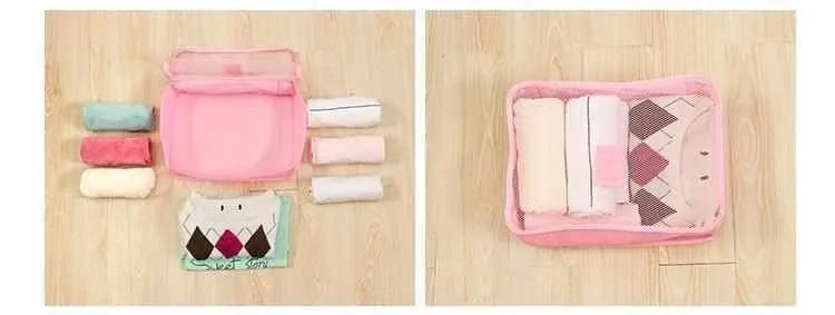 6pcs Travel bags Organizer