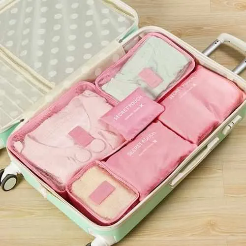 6pcs Travel bags Organizer