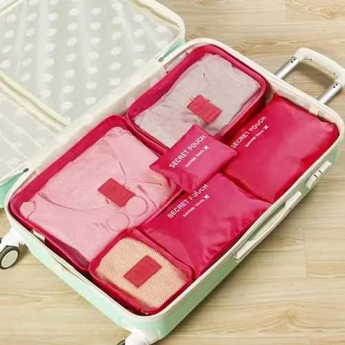 6pcs Travel bags Organizer