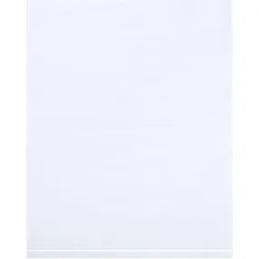 8 x 10" - 2 Mil White Flat Poly Bags