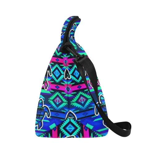 Adobe Sunset Turtle Neoprene Lunch Bag/Large