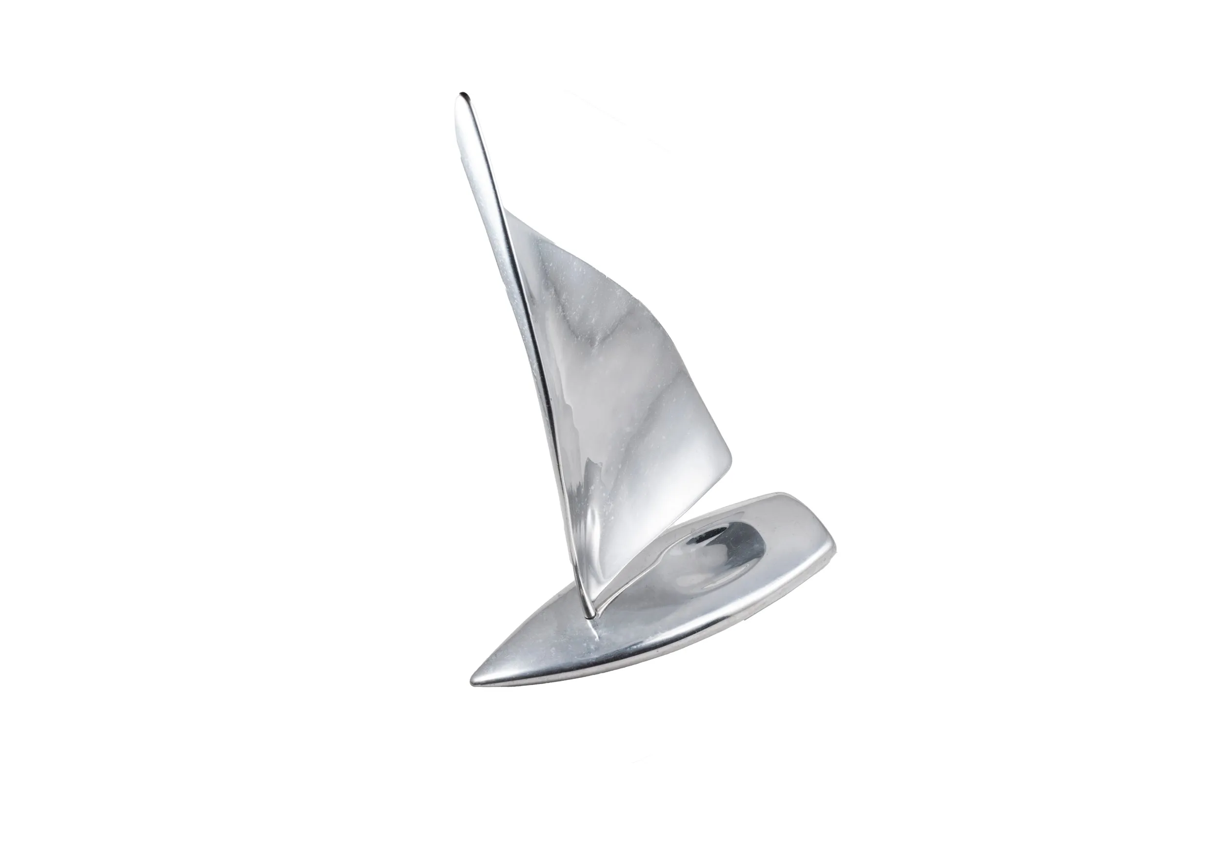 Aluminum Sailboat Sculpture