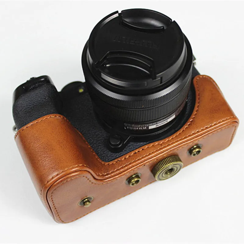 Applicable to Fuji X-s10 Camera Protective Leather Case Xs10 Mirrorless Camera Bag Xs10 Shell