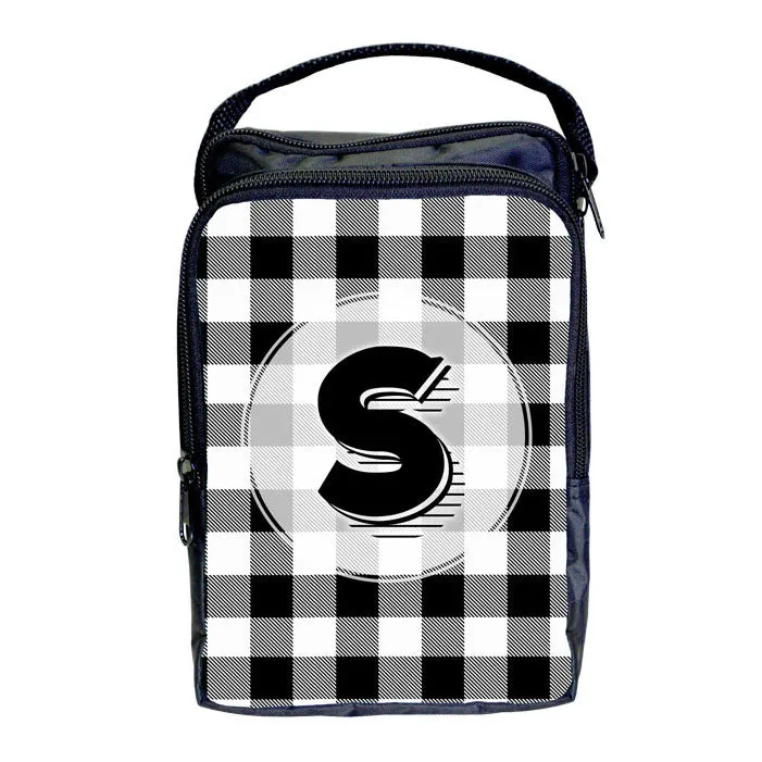 Bartender Tote Bag - ADD YOUR NAME Plaid Patterns