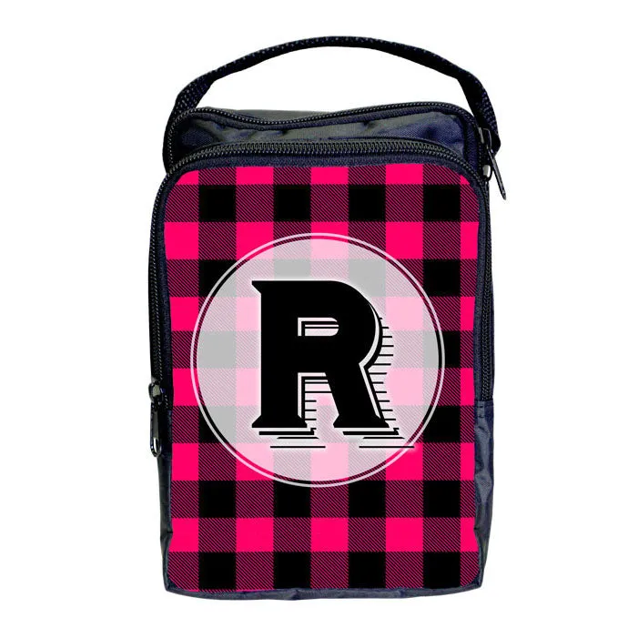 Bartender Tote Bag - ADD YOUR NAME Plaid Patterns