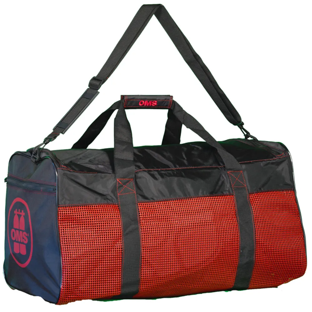 Beaver OMS Indian Red & Black Mesh Bag A19318015