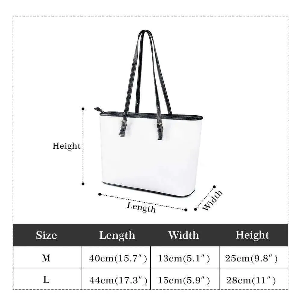 Blue White Black Fashion Tote