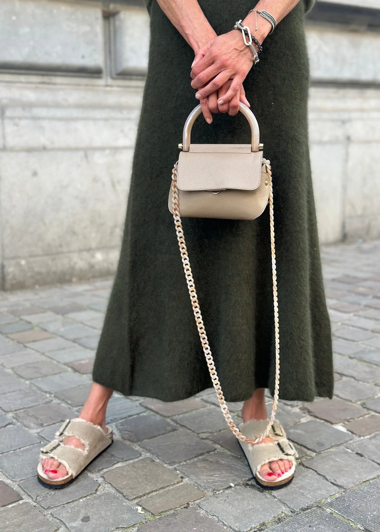 BONNIE HANDBAG | TAUPE