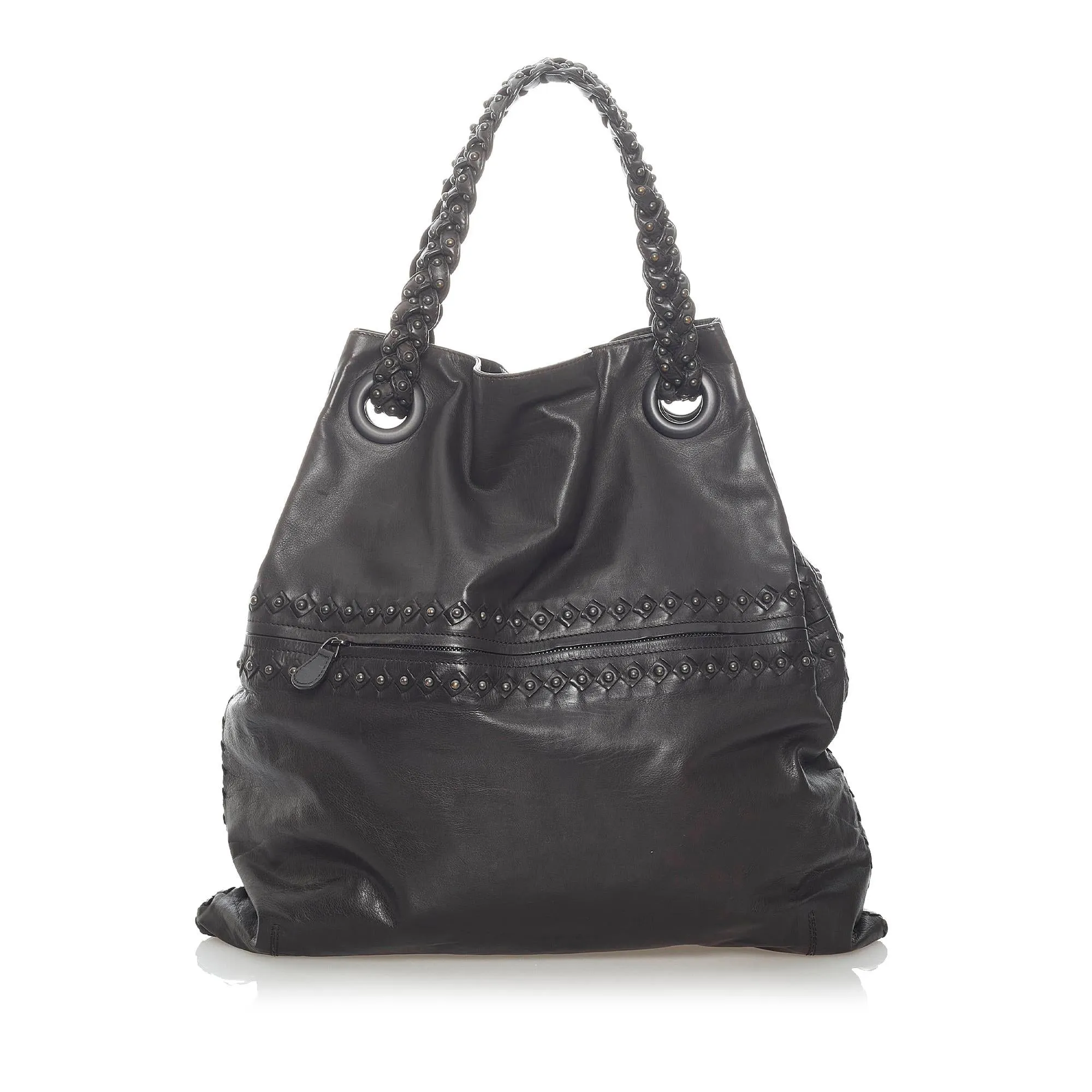 Bottega Veneta Julie Leather Tote Bag (SHG-33116)