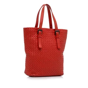 Bottega Veneta Large Intrecciato Cesta Tote Bag (SHG-GrWk33)