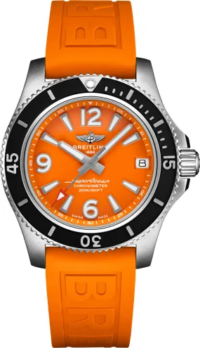 BRT Watch Superocean AutoMTic 36 ORSange Diver Pro Tang Type