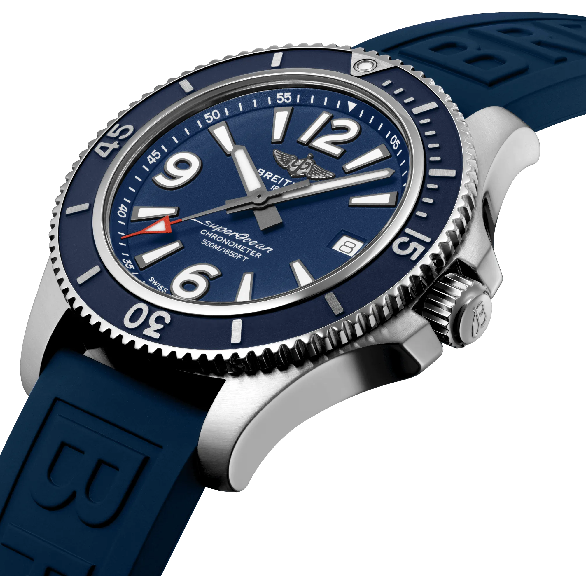 BRT Watch Superocean AutoMTic 42 Blue Steel