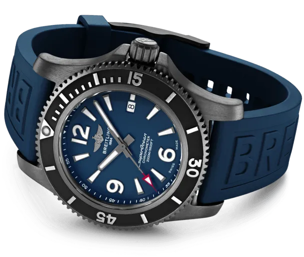 BRT Watch Superocean AutoMTic 46 Black Steel Blue