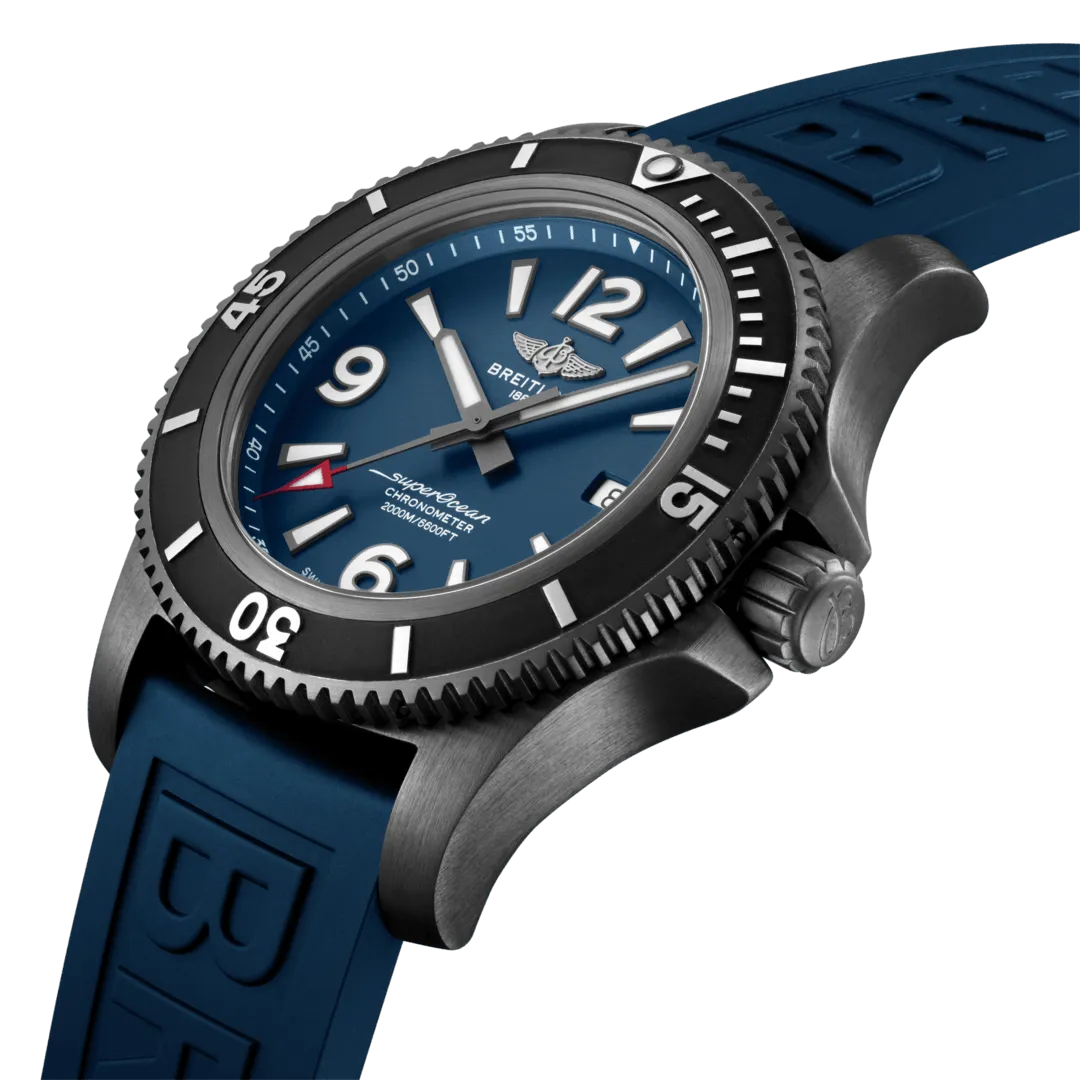 BRT Watch Superocean AutoMTic 46 Black Steel Blue