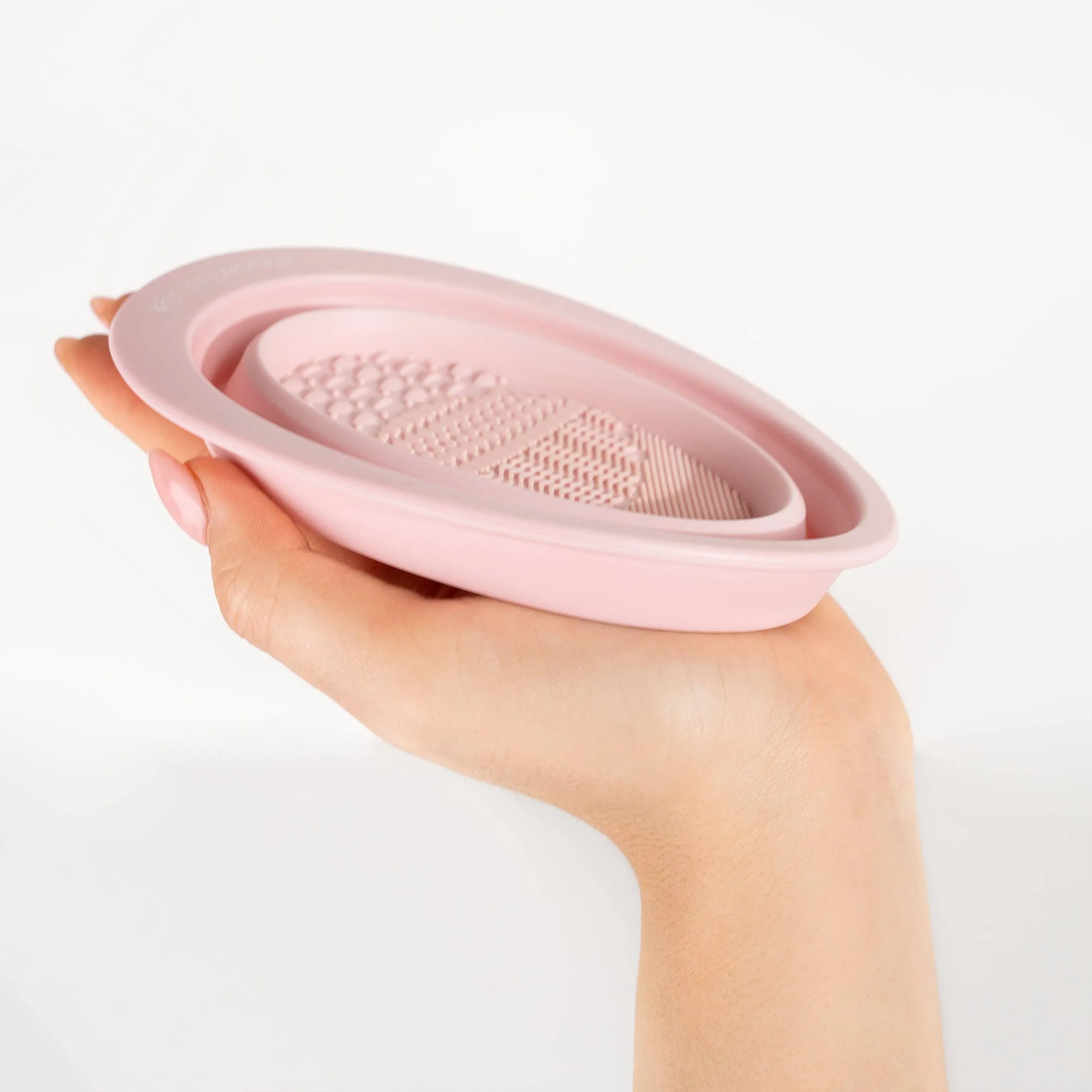 Brushworks Silicone Makeup Brush Cleaning Bowl