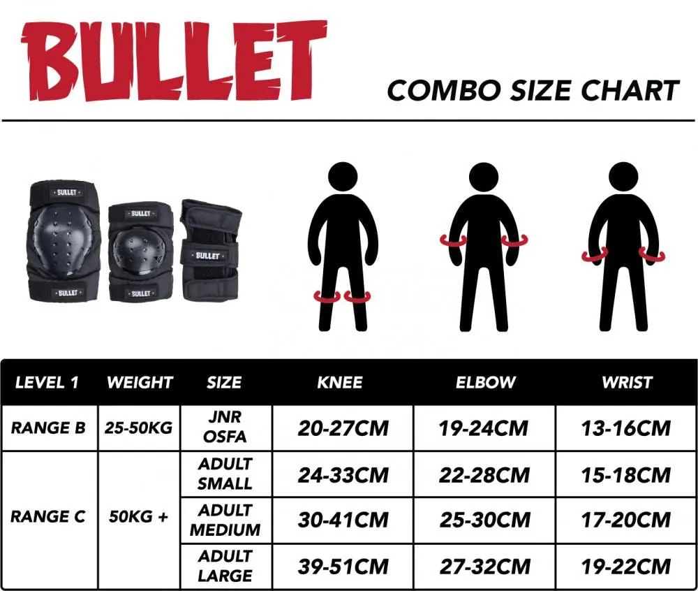 Bullet Triple Padset . Standard Combo Junior - Pink