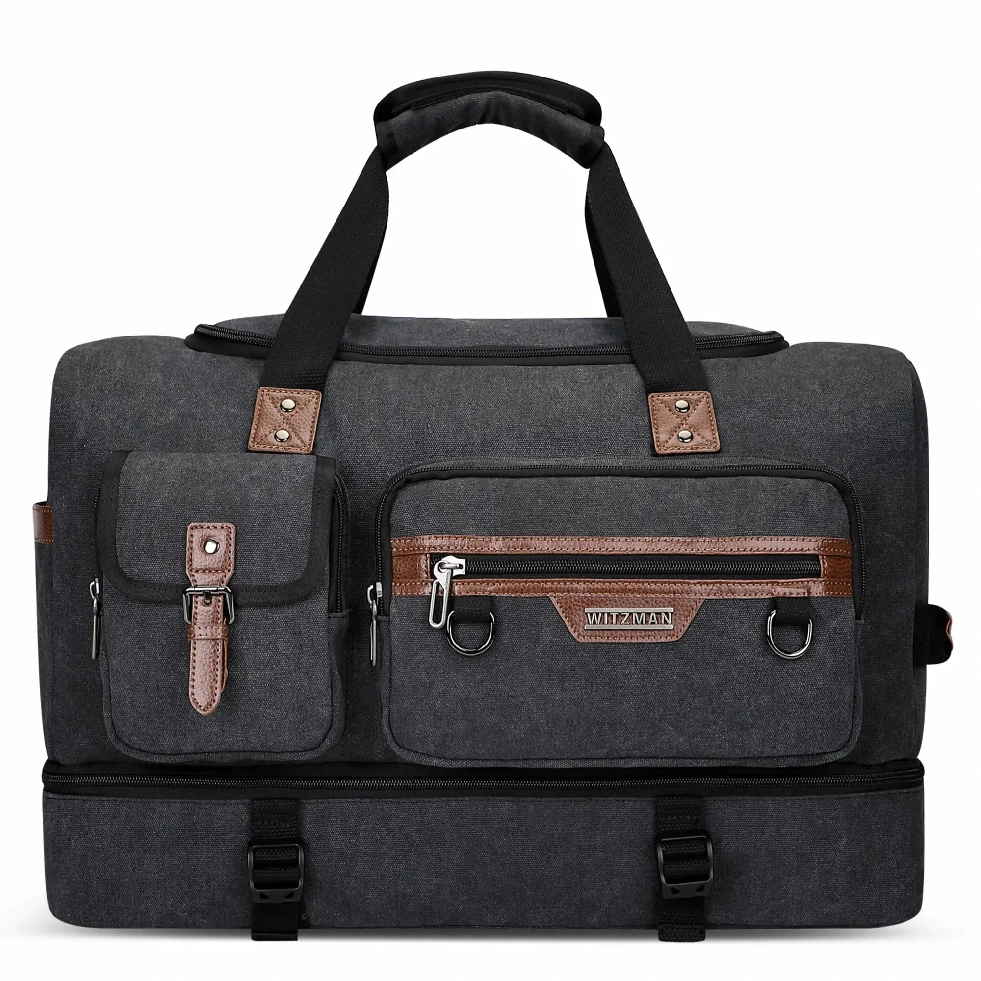 Canvas Weekender Duffel Bags Large-Capacity