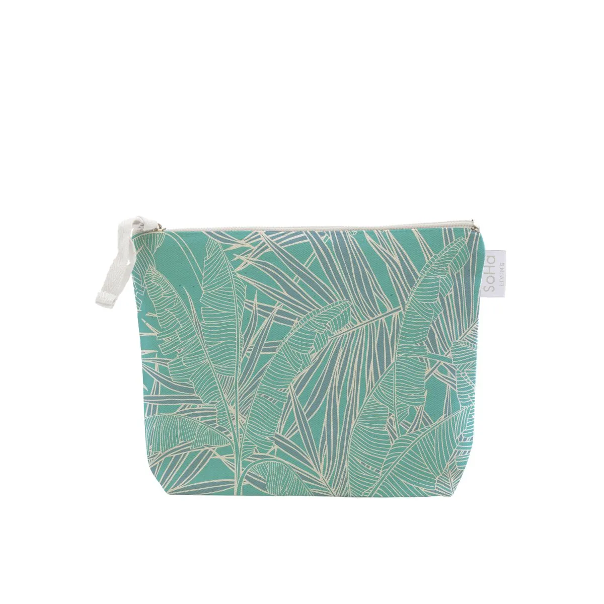 Coastal Palm Cosmetic Bag, Small