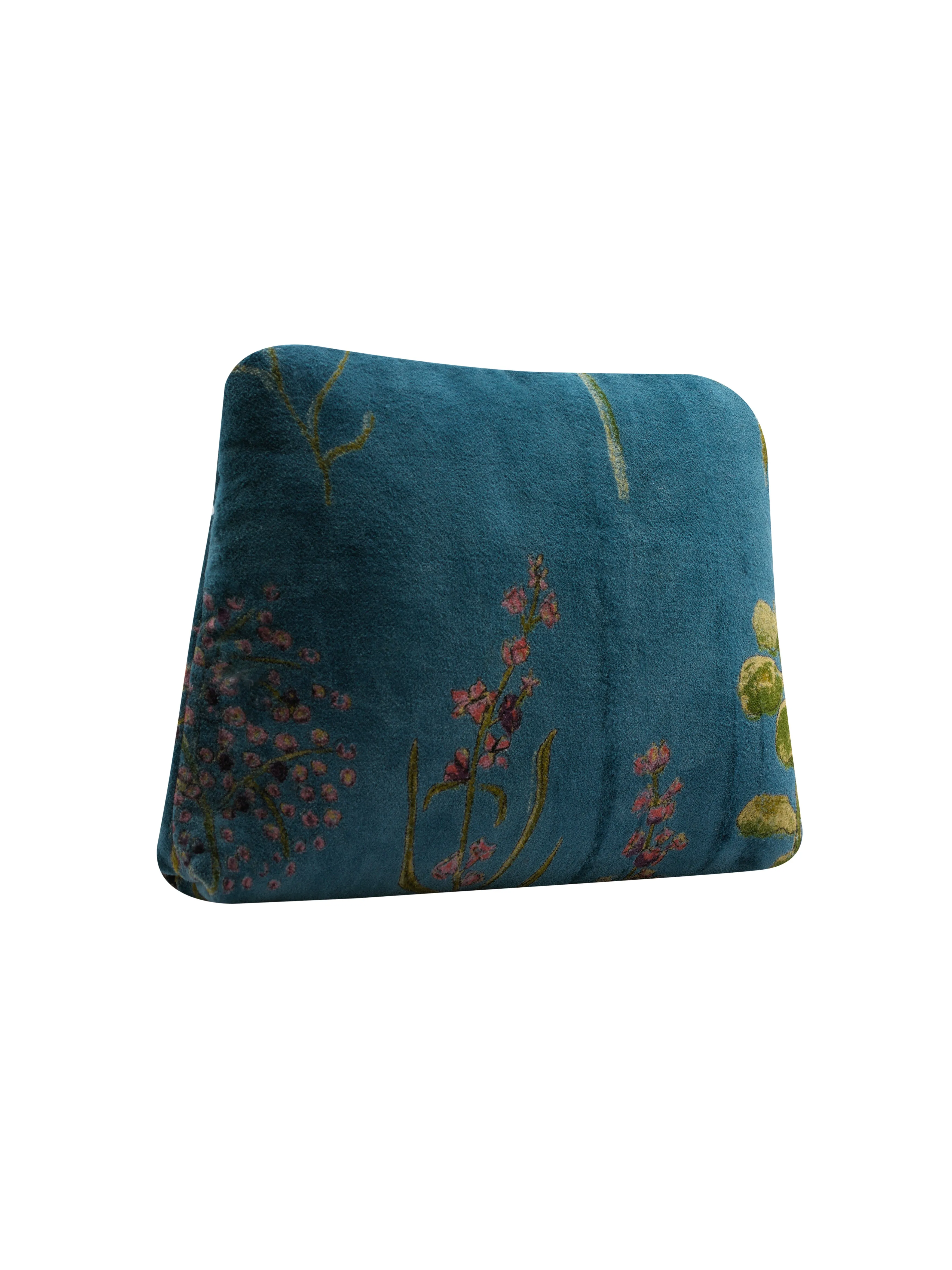 Cosmetic Bag Velvet Autumn Floral