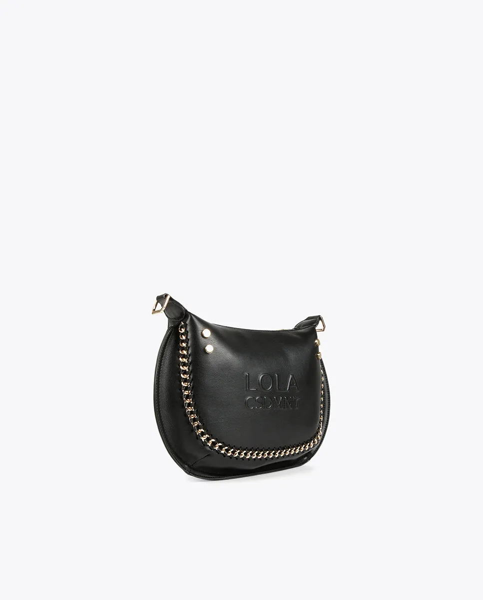 Crossbody bag with chain detail