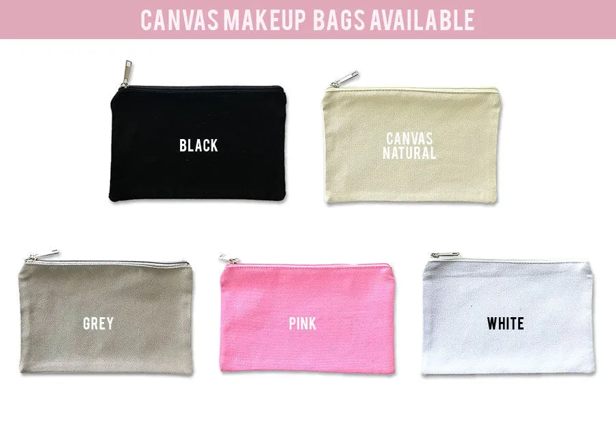 Custom Bridesmaid Makeup Bag