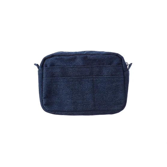 Delfonics Utility Pouch - Small Size / Denim (Dark Blue) - , Delfonics Inner Carrying Bag S Size