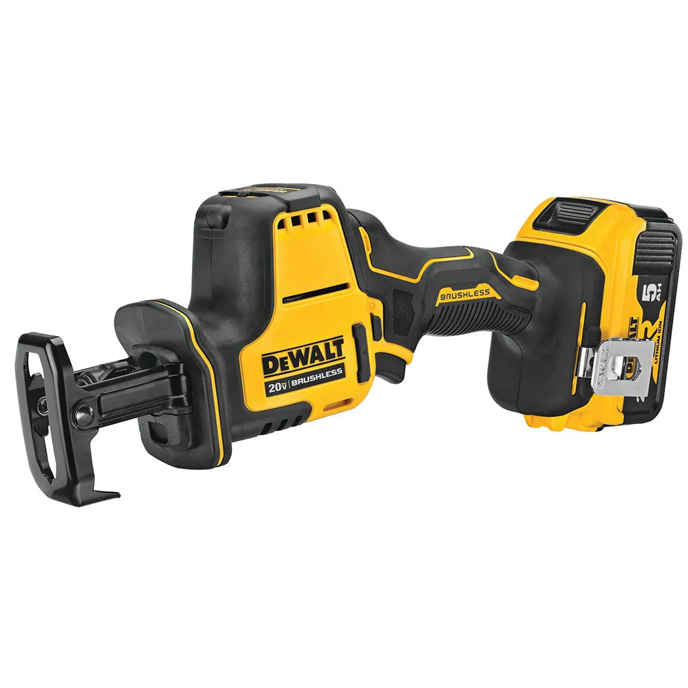 DeWalt DCS369P1 ATOMIC 20V MAX Cordless One-Handed Reciprocating Saw Kit