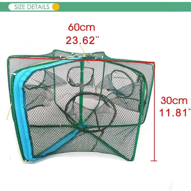 🎁Early Christmas Sale-50% OFF🐠Automatic Folding Hexagon 6 Hole Fishing Net