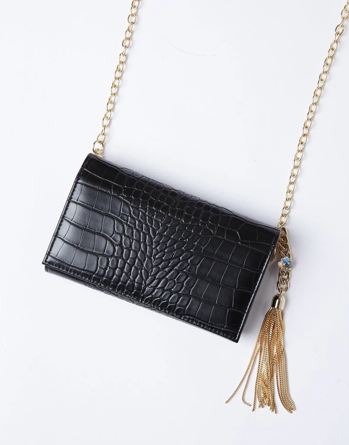 Faux It Crocodile Belt Bag