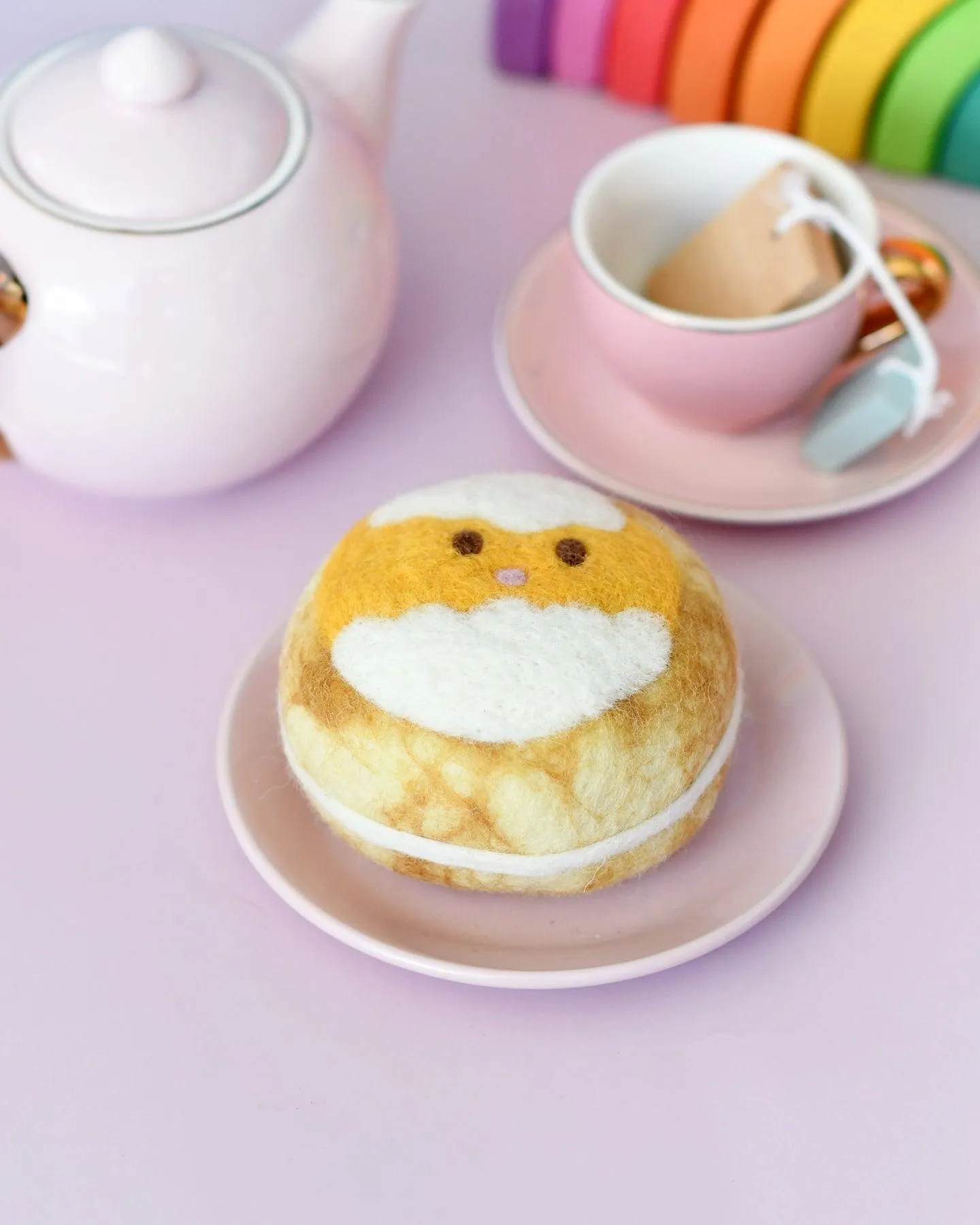 Felt Chick Hatching Doughnut (Donut)