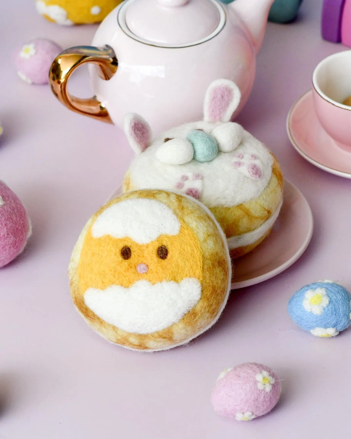 Felt Chick Hatching Doughnut (Donut)