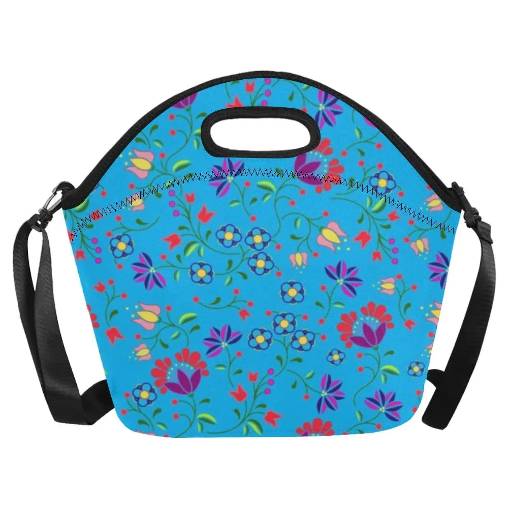 Fleur Indigine Ciel Neoprene Lunch Bag/Large