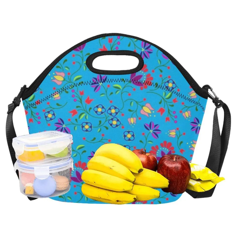 Fleur Indigine Ciel Neoprene Lunch Bag/Large