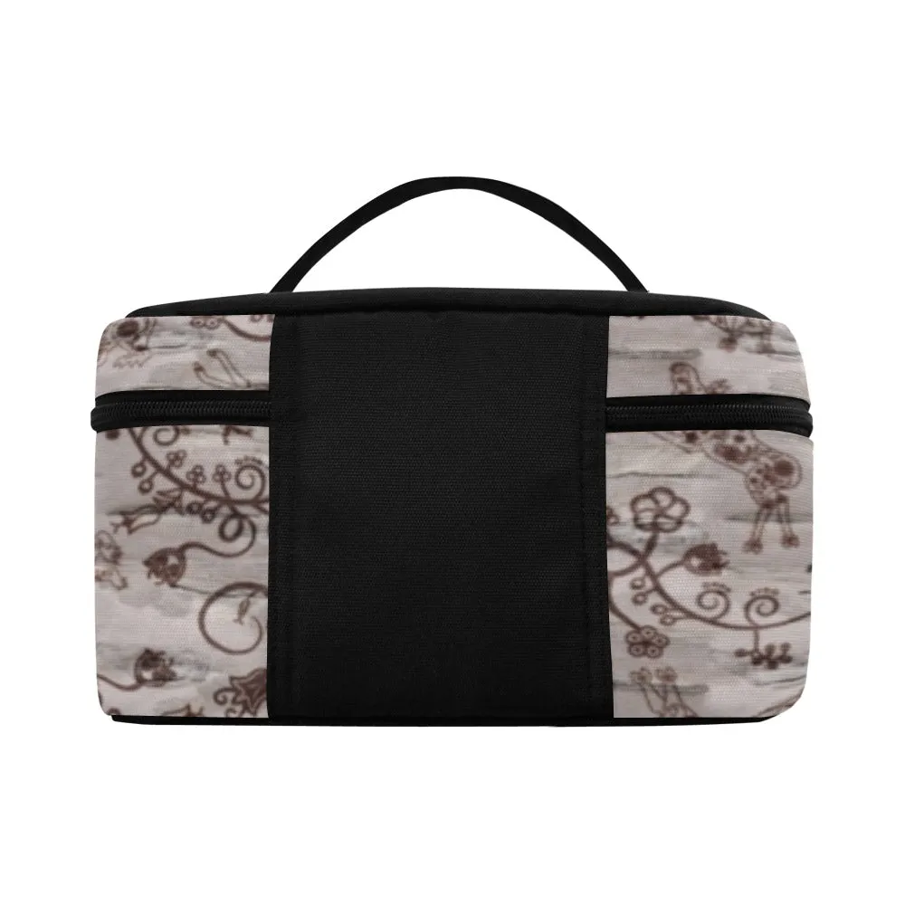 Forest Medley Cosmetic Bag/Large