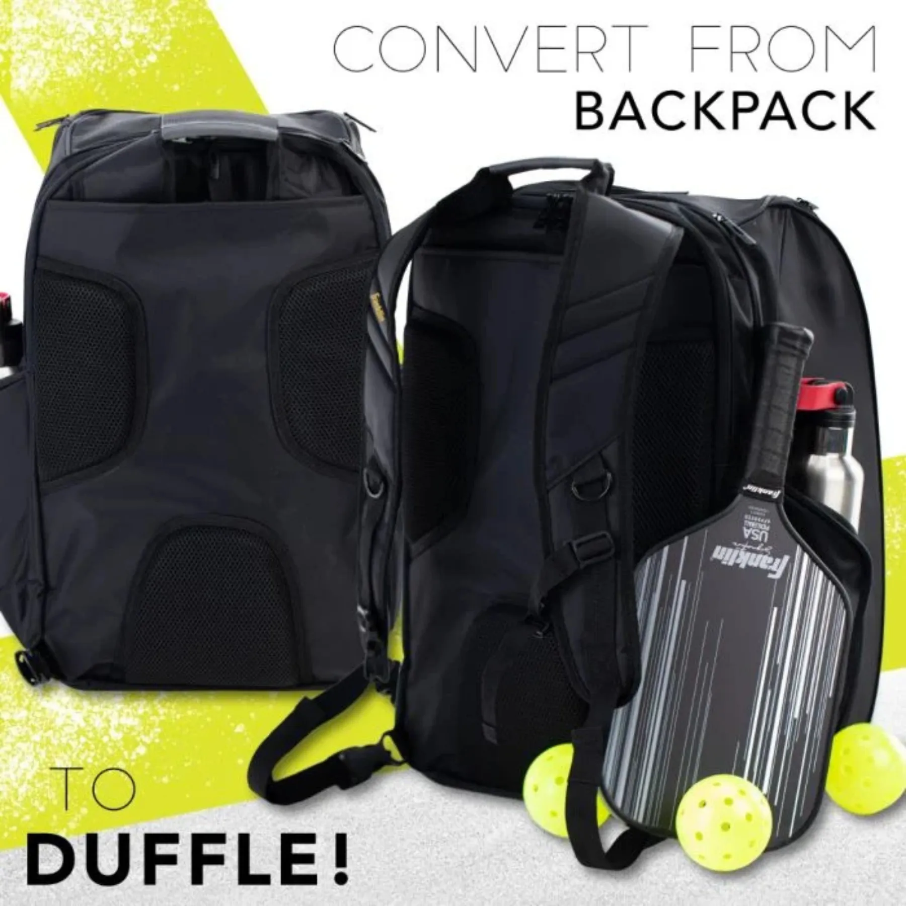 Franklin Elite Hybrid Backpack - Black