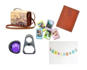 Fujifilm Bundle Set Selfie Lens/Frame /Sticker for Fuji Instax Mini 90