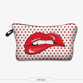 Full-Print Cosmetic Pouch Bag