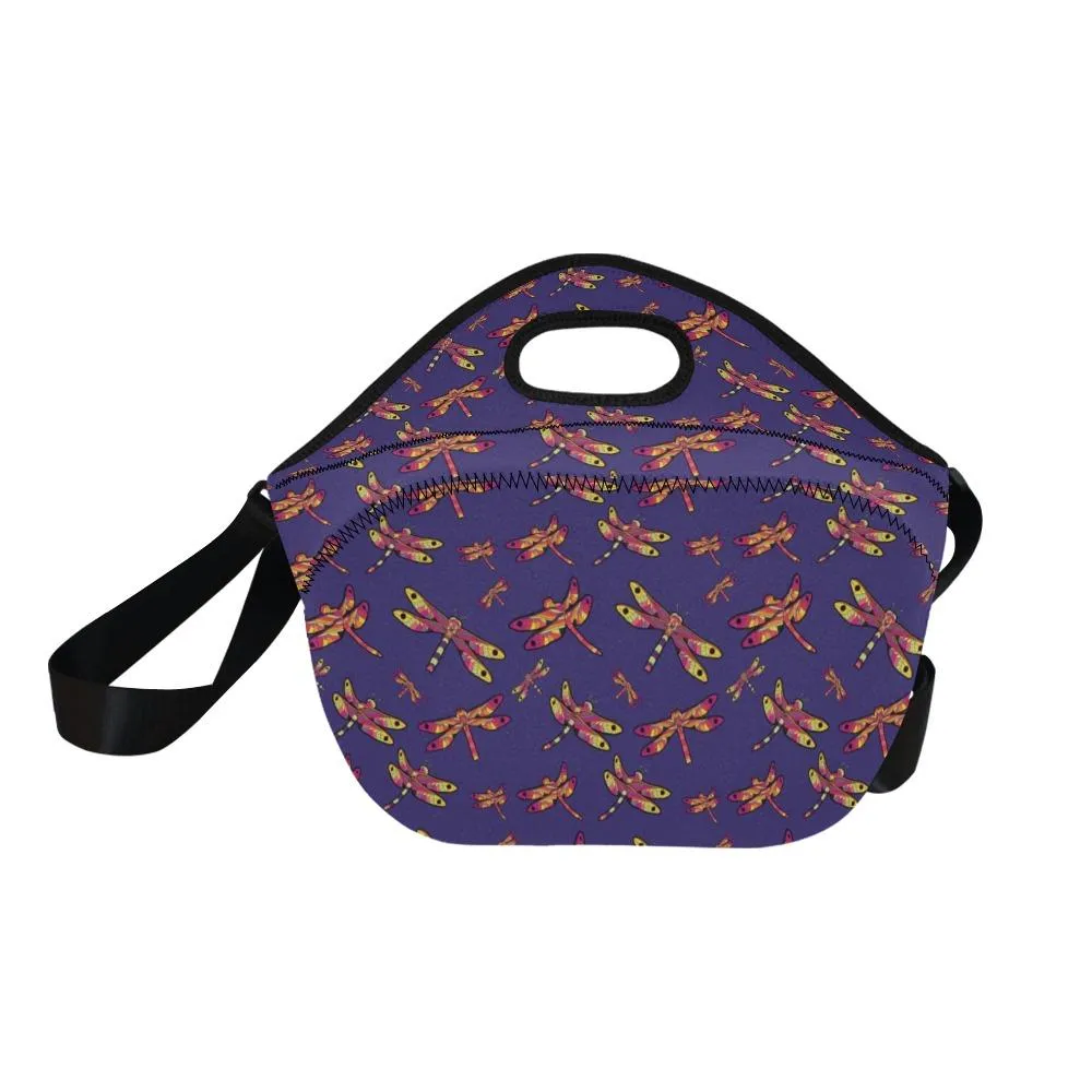 Gathering Purple Neoprene Lunch Bag/Large