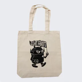 Giant Robot - Big Boss with Flag Tote (Cream)