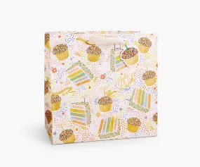 gift bag - birthday cake