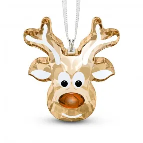 Gingerbread Reindeer Crystal Ornament  5533944