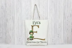 Girl Elf Christmas Eve Bag