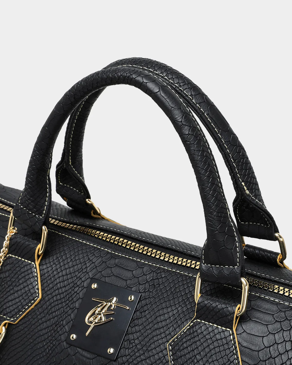 Goddess Duffle Bag in Black