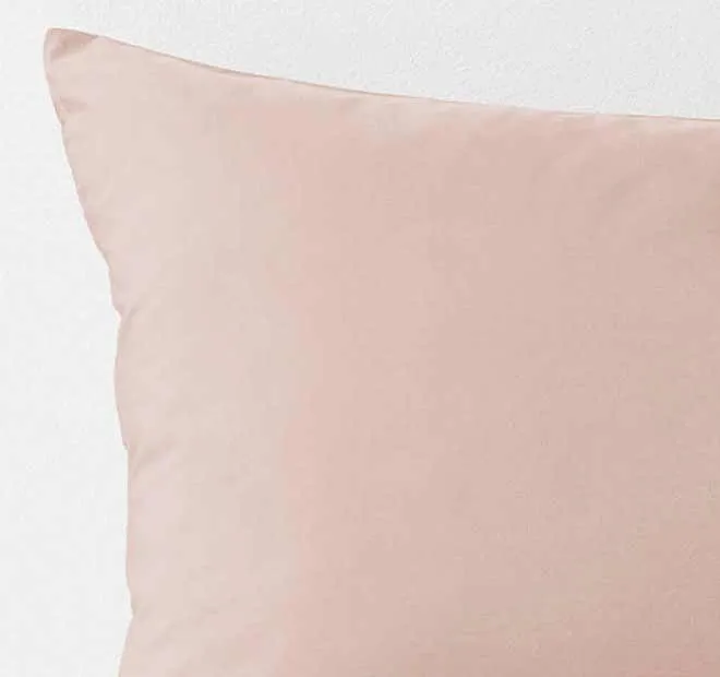 Halo Organic Cotton Standard Pillowcase Rosewater