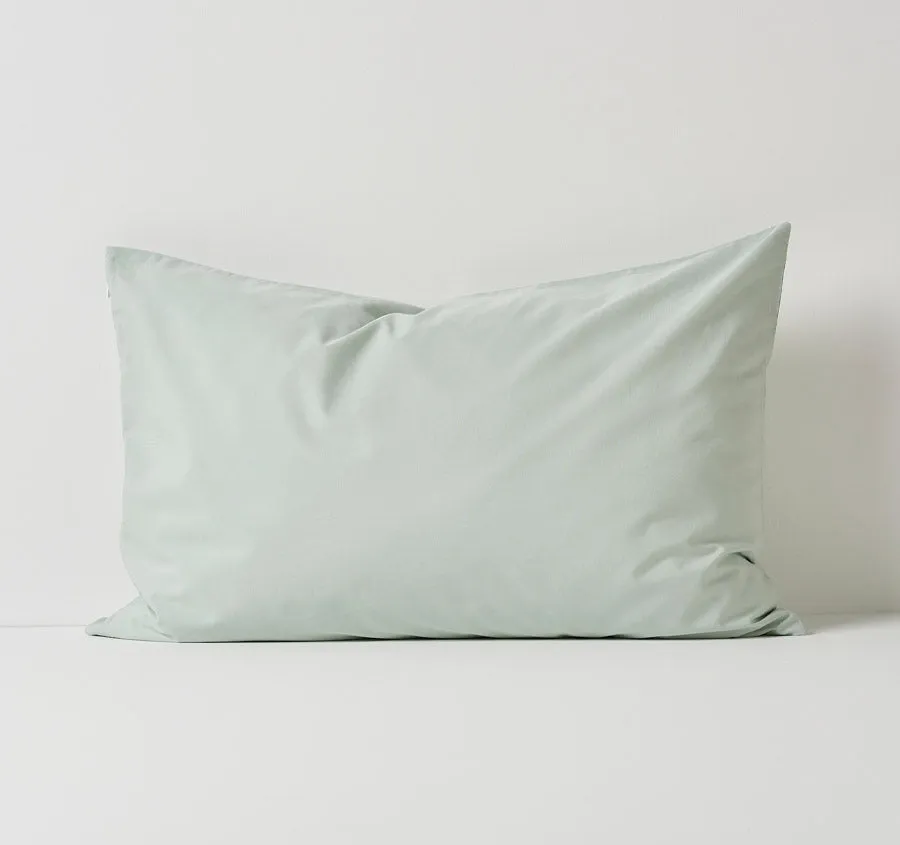 Halo Organic Cotton Standard Pillowcase Sage