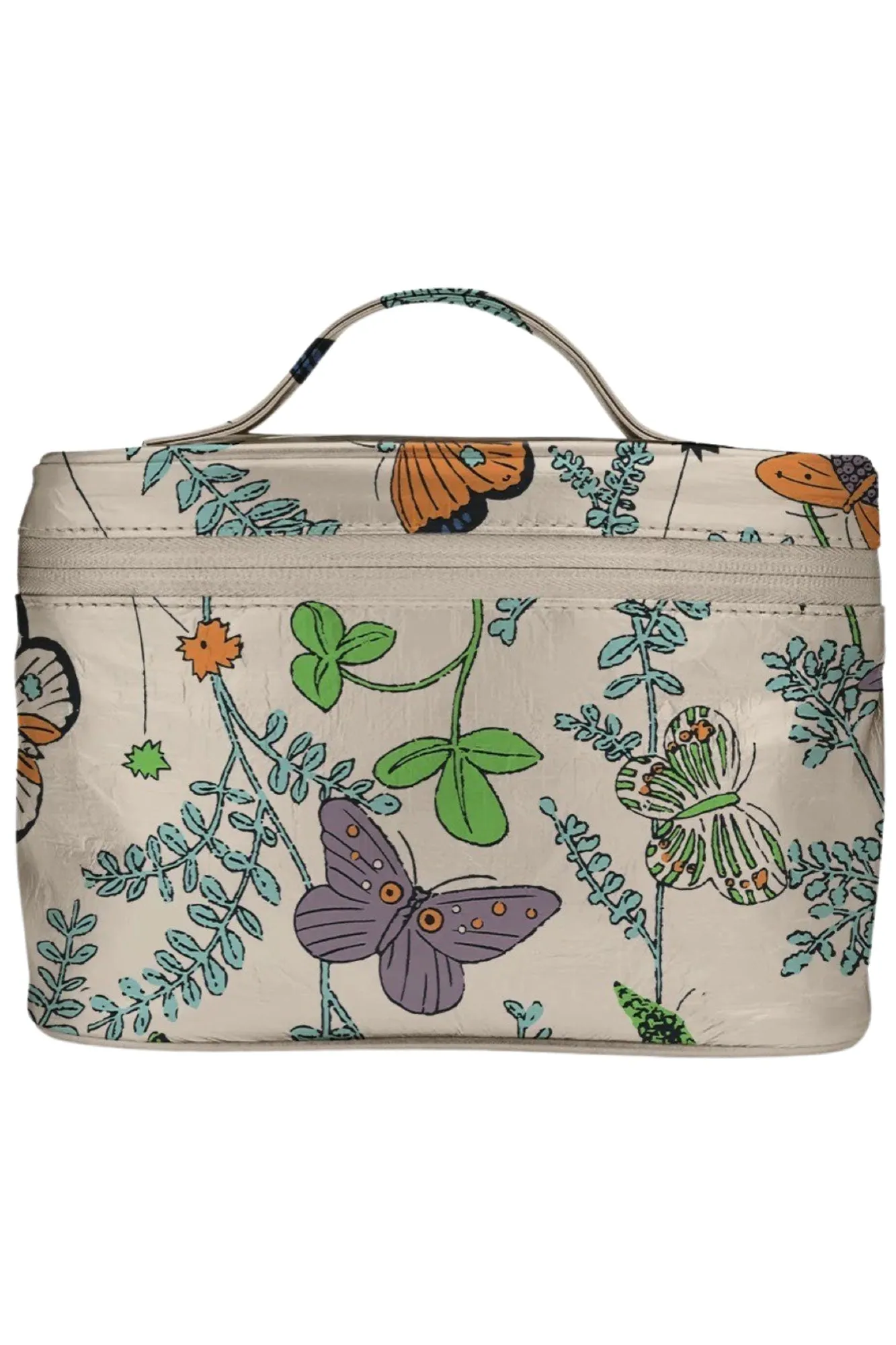 Hi Love Travel- Cosmetic Case with Butterflies in the Wild