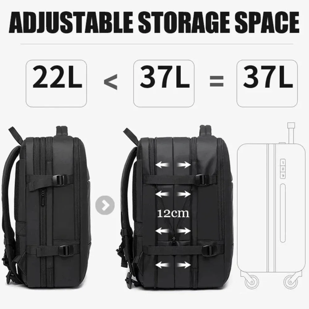 High Quality Waterproof Large Size Multilayer Backpack 45L