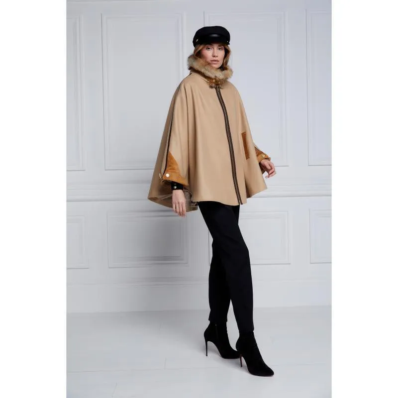 Holland Cooper Chiltern Ladies Cape - Camel